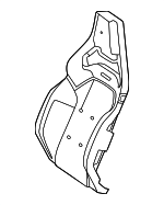 2329105303 - Body: Seat Back Pad for Mercedes-Benz Image