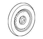 21440001009090 - Suspension: Spare Wheel for Mercedes-Benz: C 300, C 43 AMG&amp;reg;, C 63 AMG&amp;reg; S E Performance Image image