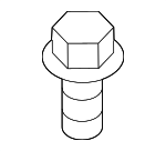 7119905528 - Exhaust: Rear Muffler Bolt for BMW Image