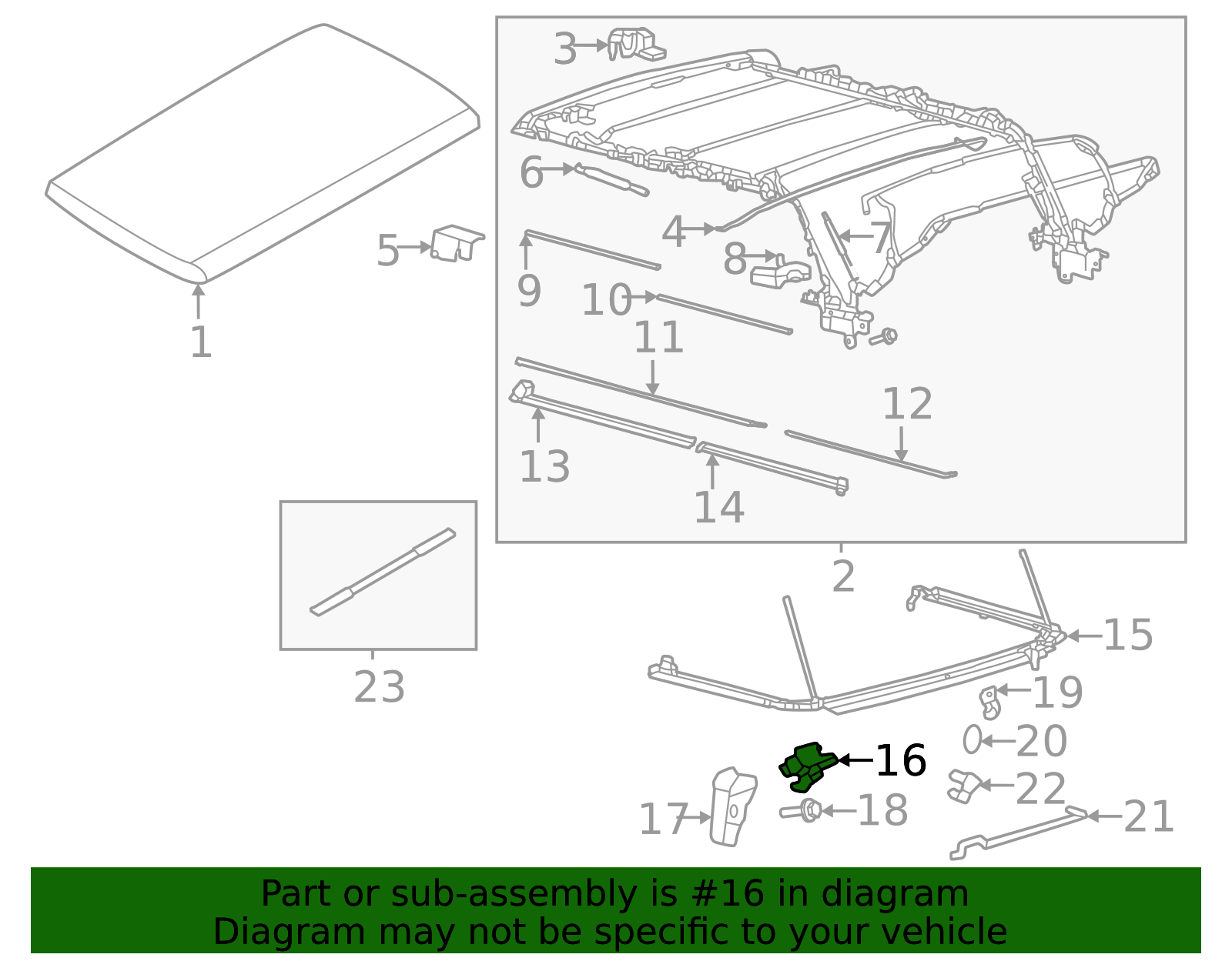 2MPLASTIC Rear Wiper Arm & Blade For Ford Bronco 2021-2025 – OE Quality M2DZ-17526-A