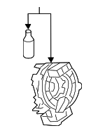 83196VC020 - Electrical: Air Bag Clock Spring for Subaru Image