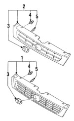 91065AA110 - Body: Grille Assembly for Subaru: Legacy Image