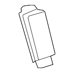 5894453020 - Body: Console Body Rear Cover for Lexus: IS250, IS350 Image