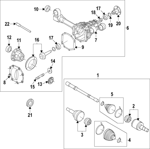 Axle Shafts & Joints for 2025 INFINITI QX80 #0