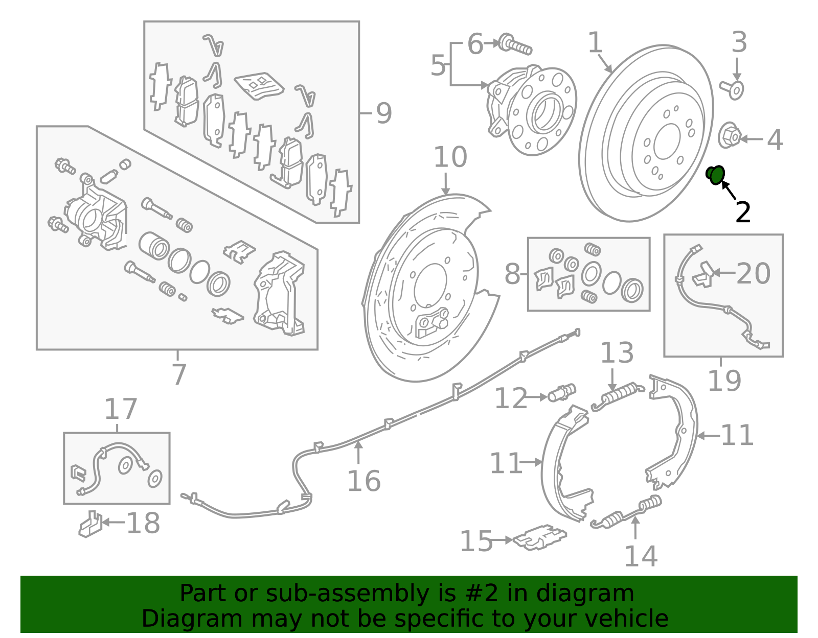 42511-SP0-000 - 2009-2025 Honda - Cap Maintenance Hole | Genuine