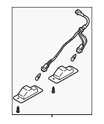 MR300497 - : License Lamp for Mitsubishi: Montero Sport Image