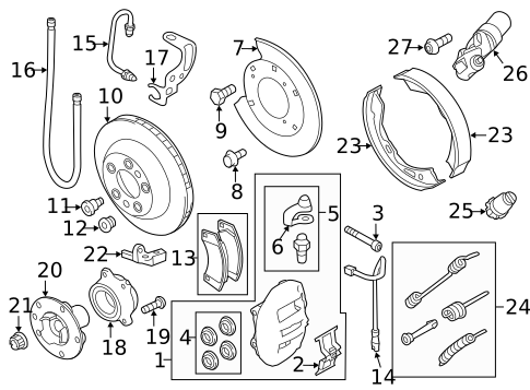 Rear Brakes for 2016 Porsche Panamera #17
