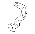 95835550600 - Brakes: Brake Hose Holder for Porsche: Cayenne Image