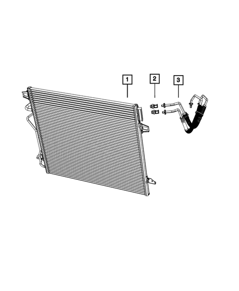 Transmission Oil Cooler and Lines for 2020 Dodge Grand Caravan #0