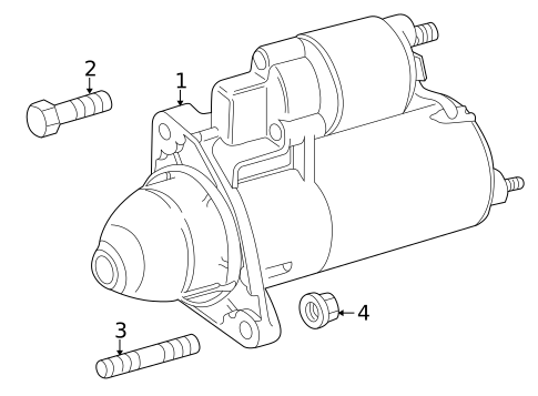 Starter for 2007 Saab 9-5 #0