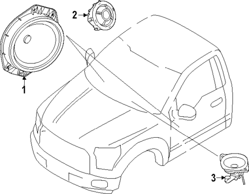 Antenna & Radio for 2024 Ford F-450 Super Duty #3
