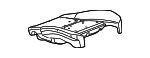 23149386 - Body: Seat Cushion Pad for Cadillac: ELR Image