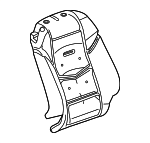 23149387 - Body: Seat Back Pad for Cadillac: ELR Image