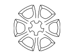 42611AA010 - : Wheel, Alloy for Toyota Image
