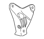 22116777605 - Engine: Engine Bracket for BMW: 535i, 535i GT, 535i GT xDrive, 535i xDrive, 640i, 640i Gran Coupe, 640i xDrive, 640i xDrive Gran Coupe, 740i, 740Li, 740Li xDrive, ActiveHybrid 5, ActiveHybrid 7 Image