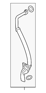 80312T3VA01 - : Suction Hose for Honda: Accord Image