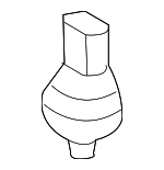 80450T2FA01 - HVAC: Pressure Sensor for Honda: Accord, Civic, Clarity, CR-V, Crosstour, Fit, HR-V, Insight, Odyssey, Passport, Pilot, Ridgeline Image