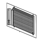 80110T3VA01 - : 2014-2017 Honda Accord - Condenser Sub-Assembly for Honda: Accord Image