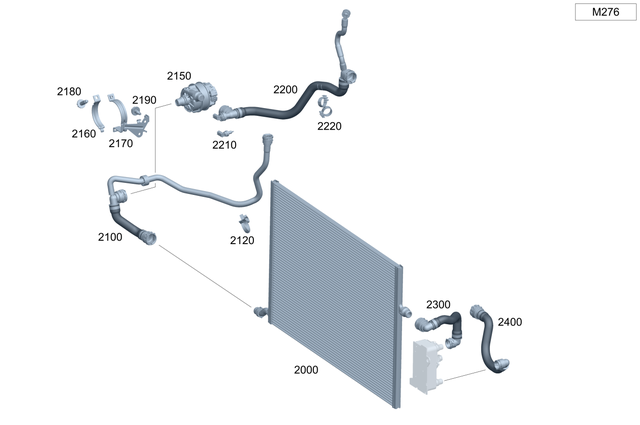 9901617 - Radiator: Screw for Mercedes-Benz Image image