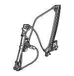 51337198910 - : 2003-2008 BMW Z4 - Window Regulator for BMW: Z4 Image