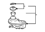 19205192 - : Reservoir Assembly for Pontiac: Vibe Image