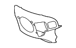85721961 - Body: Steering Wheel Back Cover for GM Image