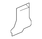 25903819 - Body: Lower Pillar Reinforced for Chevrolet: Cobalt | Pontiac: G5 Image