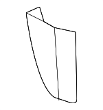 22698693 - Body: Filler Panel for Chevrolet: Cobalt | Pontiac: G5 Image