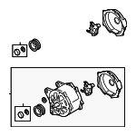 3H903023D - : Alternator for Volkswagen: Touareg Image