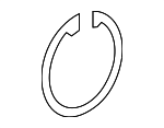 9052077001 - Brakes: Wheel Bearing Snap Ring for Toyota: Avalon, Camry, Highlander, Matrix, Sienna, Solara, Venza Image