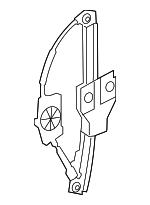 8K0839461C - : Window Regulator for Audi: A4, A4 Quattro, allroad, S4 Image