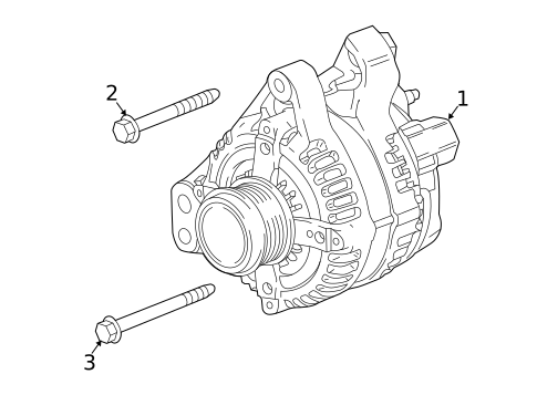Alternator/Generator & Related Components for 2023 Chevrolet Blazer #0