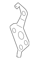 6222160110 - Body: Reinforce Bar Spacer for Lexus: LX570 Image