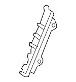 95510546900 - Engine: Lower Guide for Porsche: Cayenne, Panamera Image