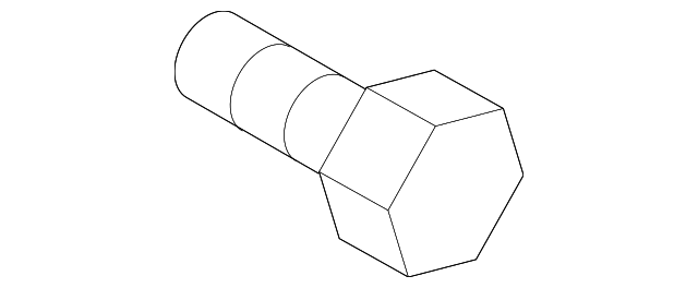 Vibration Damper Bolt - Porsche (N-010-087-6)
