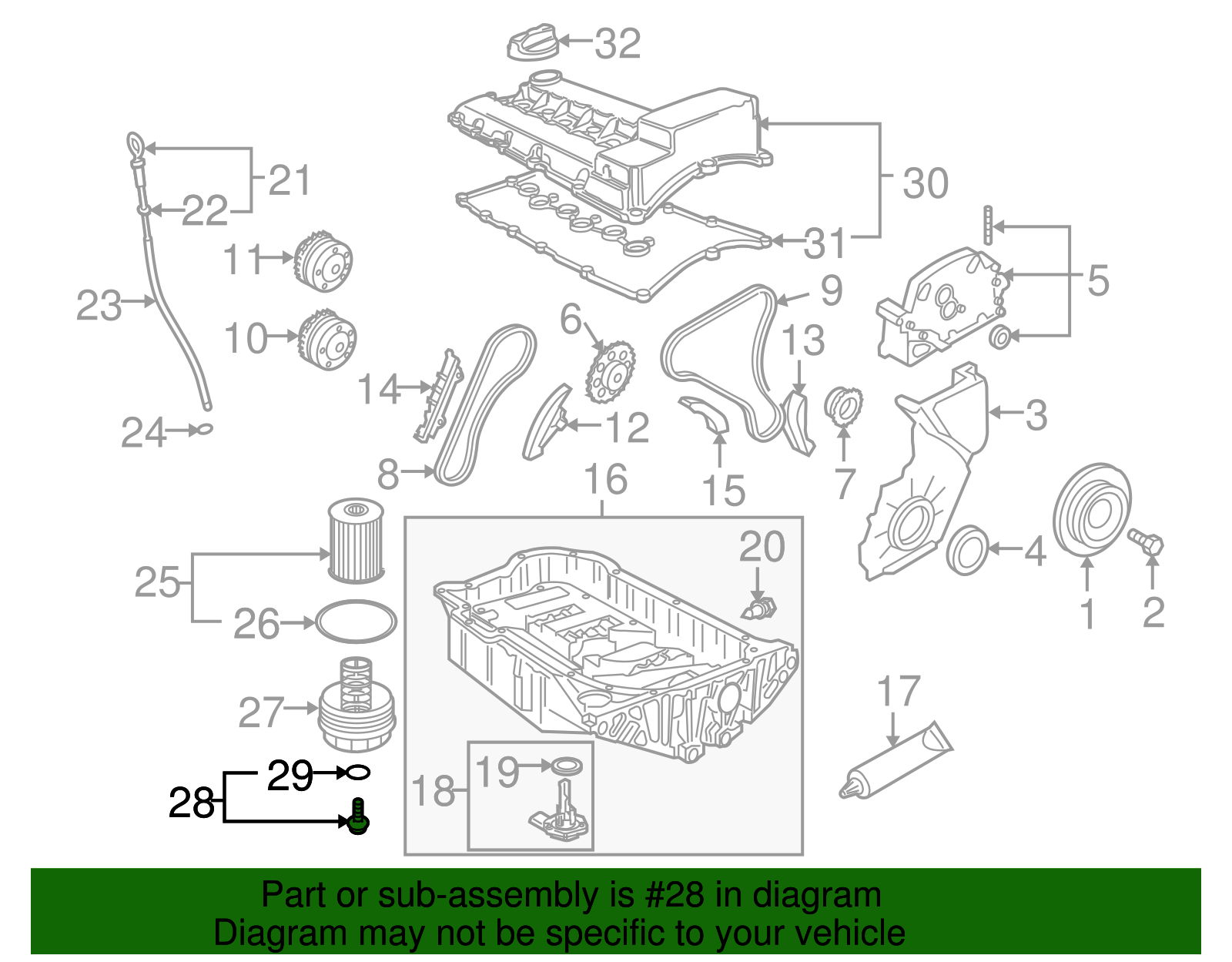 Cover Plug - Porsche (WHT-000-897-A)