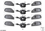 61315A32CF9 - Vehicle Electrical System: Switch Unit Steering Column for BMW Image