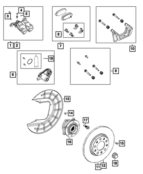 Rear Brakes for 2025 Jeep Wagoneer S #0