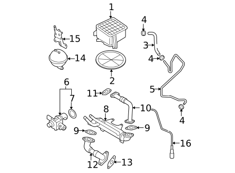 Powertrain Control for 2004 Volkswagen Passat #2