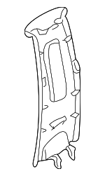GD7A68210B80 - Body: Center Pillar Trim for Mazda: 626 Image