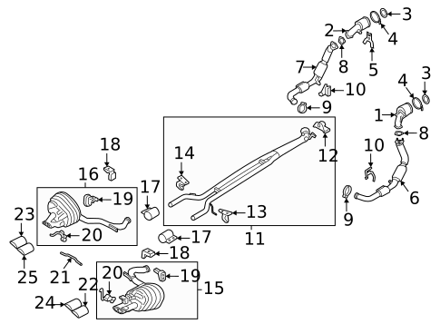 Catalytic Converter for 2025 Porsche Panamera #0