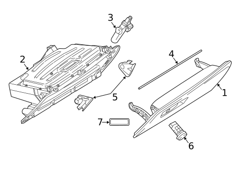 Instrument Panel for 2019 BMW i8 #1
