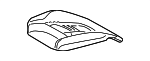 2439302400 - Body: Seat Cushion Foam for Mercedes-Benz Image