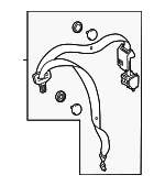 21286043857F03 - Body: Lap &amp; Shoulder Belt for Mercedes-Benz Image