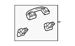 83240T20A01ZA - Body: Grip Handle for Honda Image
