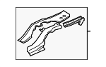 5253D998 - Body: Side Member for Mitsubishi Image