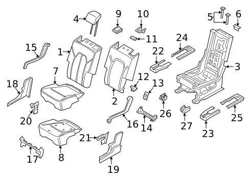 Seats for 2022 Ford Expedition #1