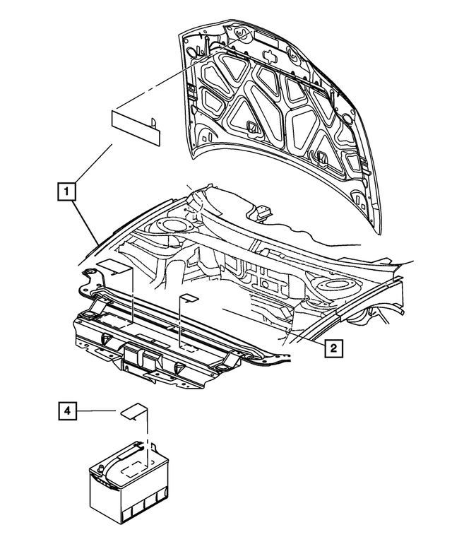4578243AA - Labels All Vehicle Locations: Emission Label for Mopar Image