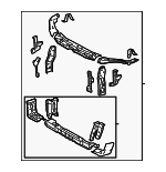 5320133162 - Body: Radiator Support for Toyota Image image