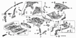 934050801608 - Body/Air Conditioning: BOLT-WASHER (8X16) for Acura Image